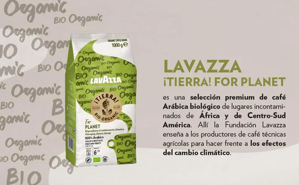 cafe en grano Lavazza Tierra