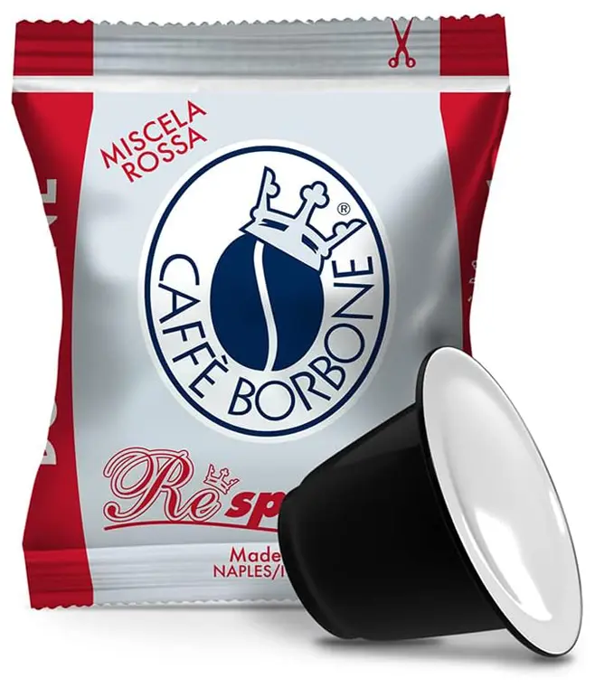 cafe Borbone mezcla roja miscela rossa